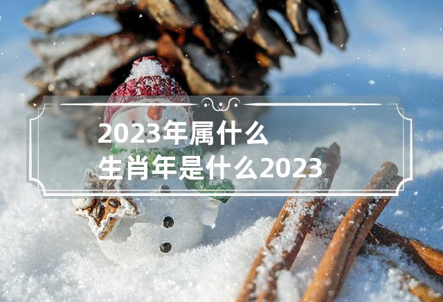 30岁属什么生肖2023年 30岁属什么生肖2023年多大