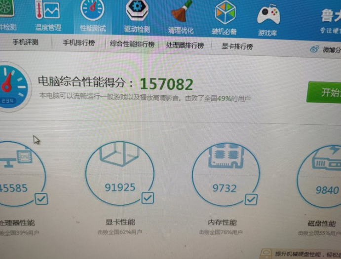 鲁大师显卡排行榜gtx760 